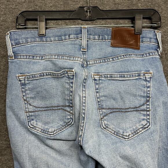 Hollister Jeans Womens 3R‎ 26 (26x28) Blue Denim Bootcut Western Y2K Preppy - Picture 4 of 7